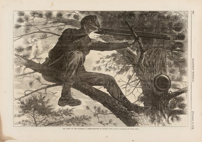 A Potomac hadserege, A Sharp-Shooter on Picket Duty, megjelent a Harper