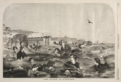 A newporti fürdők alkotó: Winslow Homer