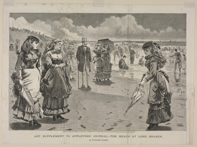 A Long Branch-i strand alkotó: Winslow Homer