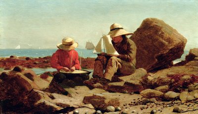 A csónaképítők alkotó: Winslow Homer