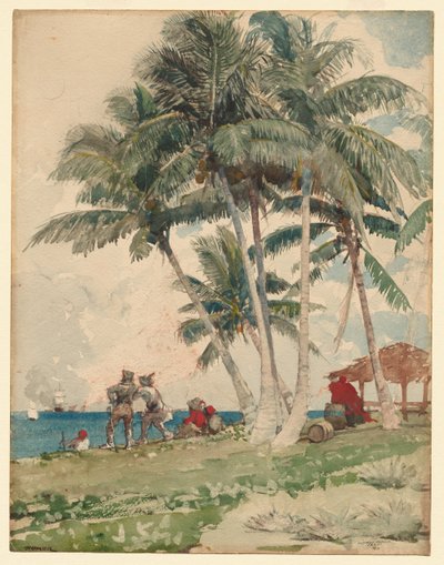 The Buccaneers, 1885. alkotó: Winslow Homer
