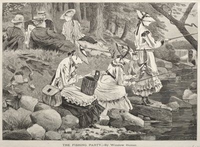 A horgászcsapat alkotó: Winslow Homer