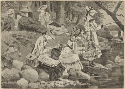 A horgásztársaság alkotó: Winslow Homer
