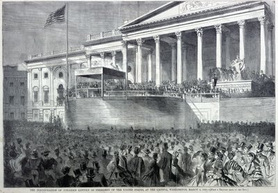 Abraham Lincoln elnöki beiktatása, a Harper