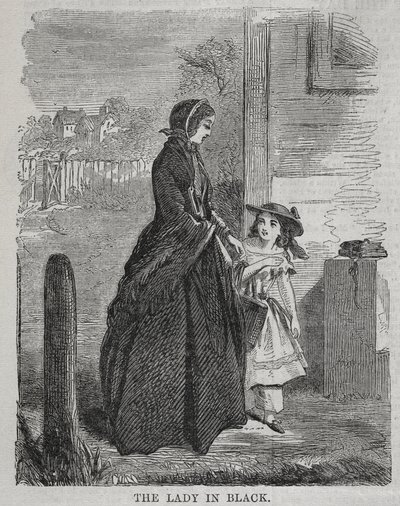 A fekete ruhás hölgy alkotó: Winslow Homer