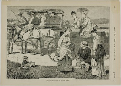 A piknik kirándulás alkotó: Winslow Homer
