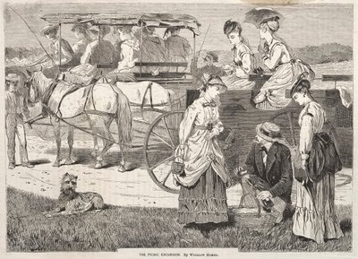 Piknik kirándulás, 1869. alkotó: Winslow Homer