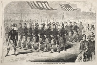 A 79. ezred (Highlanders) – New York állami milícia alkotó: Winslow Homer
