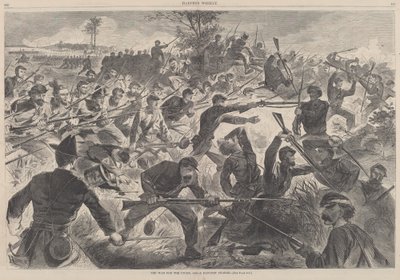 The War for the Union, 1862 – A Bayonet Charge, megjelent 1862-ben. alkotó: Winslow Homer