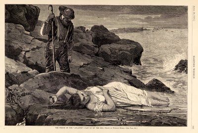 Az "Atlantic" hajótörése - A tenger által feldobott hajó, a Harper