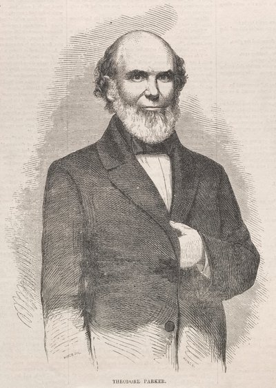 Theodore Parker, 1858. alkotó: Winslow Homer
