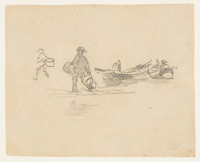 Két halász, Anglia alkotó: Winslow Homer
