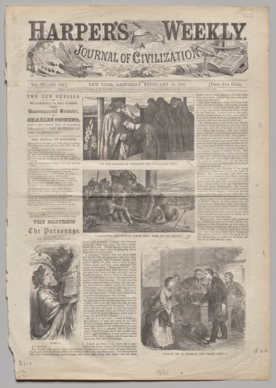 Cím nélkül; „Hadd vizsgáljam meg a fiatal hölgyet” alkotó: Winslow Homer
