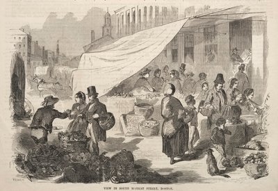 South Market Street, Boston alkotó: Winslow Homer