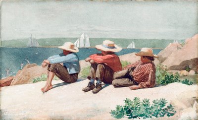 Nézem a hajókat, Gloucester alkotó: Winslow Homer