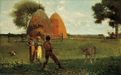 A borjú elválasztása alkotó: Winslow Homer