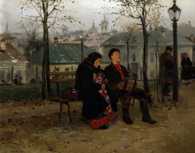 A körúton alkotó: Wladimir Jegorowitsch Makowski