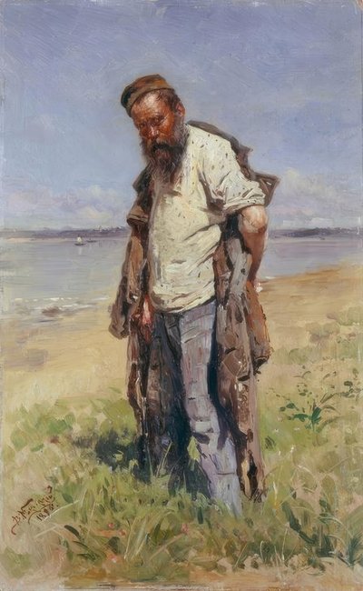 Ember a folyónál alkotó: Wladimir Jegorowitsch Makowski