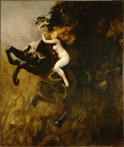 Frenzy (olaj, vászon) alkotó: Wladyslaw Podkowinski