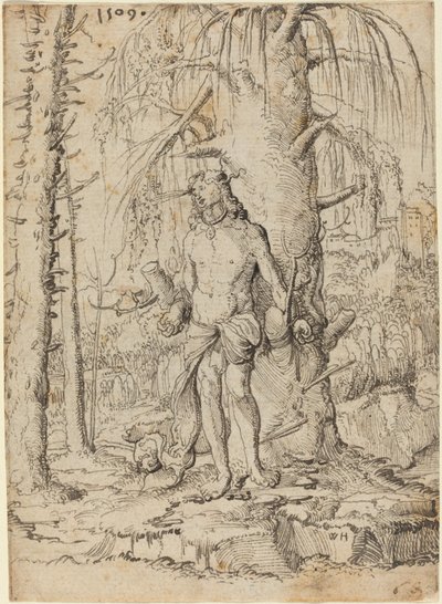 Szent Sebestyén alkotó: Wolf Huber