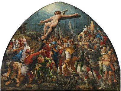 A keresztemelés c. 1525 alkotó: Wolf Huber