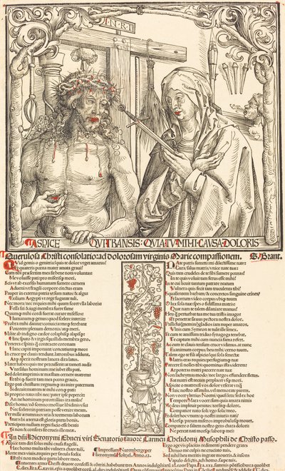 A fájdalmak embere és a Mater Dolorosa alkotó: Wolf Traut