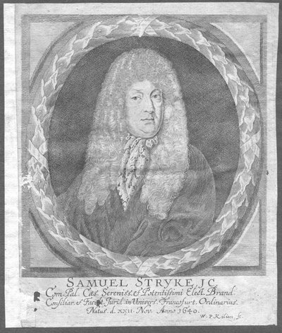 Samuel Stryk alkotó: Wolfgang Philipp Kilian