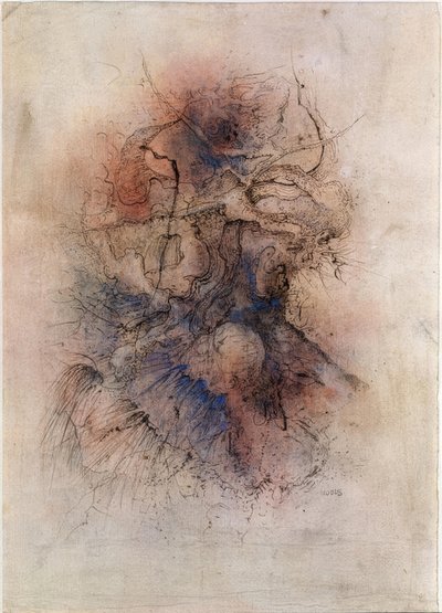 A fa lábánál alkotó: Wols