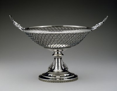 Gyümölcsállvány, c. 1860-1875 (ezüst) alkotó: Wood and Hughes