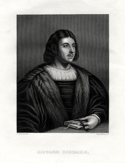 Giovanni Boccaccio olasz író és költő, XIX. alkotó: Woodman
