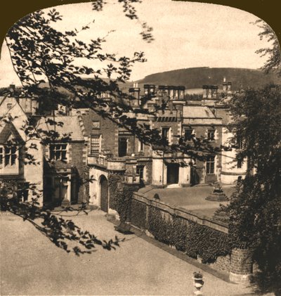 Abbotsford, Sir Walter Scott otthona, Skócia, 1896. alkotó: Works and Sun Sculpture Studios