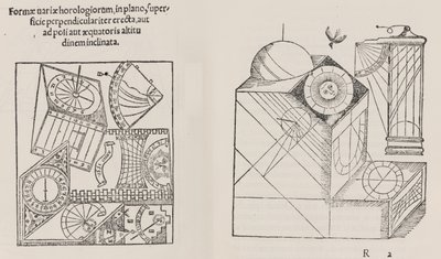 Óramű, Sebast előző kiadása után. Munster, 1533 alkotó: Workshop of Hans Holbein the Younger