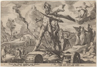A vas kora alkotó: Workshop of Hendrick Goltzius, after Hendrick Goltzius