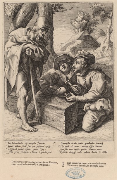 Ne költse el megtakarításait túl korán alkotó: Workshop of Hendrick Goltzius, after Karel van Mander I