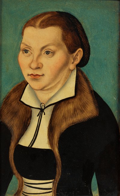 Diptichon Luther és felesége arcképével alkotó: workshop of Lucas Cranach the Elder
