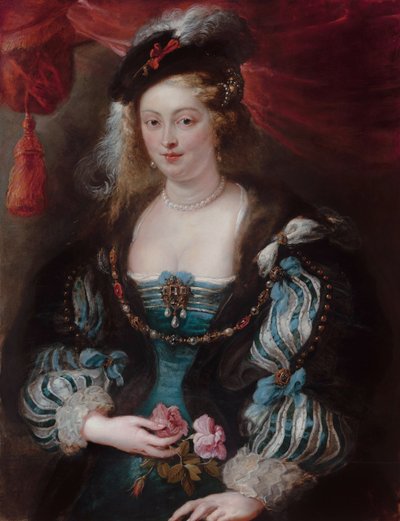 Egy fiatal nő portréja.
Alternatív cím(ek):  

Hélène Fourment portréja[1]. alkotó: Workshop of Peter Paul Rubens