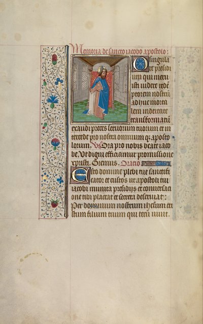 Nagy Szent Jakab alkotó: Workshop of Willem Vrelant