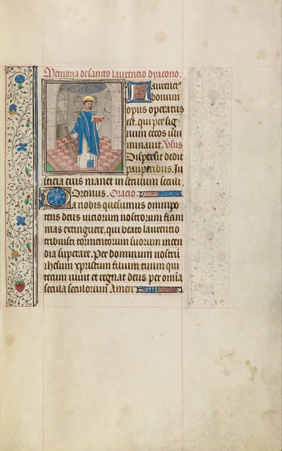Szent Lőrinc alkotó: Workshop of Willem Vrelant