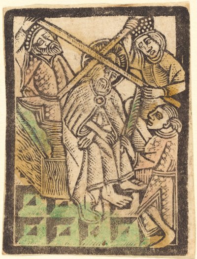 Tövisekkel koronázott Krisztus, 14701480. alkotó: Workshop of the Master of the