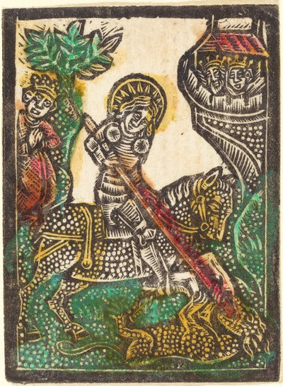 Szent György, 14701480. alkotó: Workshop of the Master of the