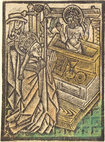 Szent Gergely, c. 1480. alkotó: Workshop of the Master of the