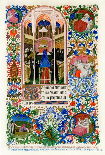 Halottak órái, 1414-1423. alkotó: Workshop of the Master of the