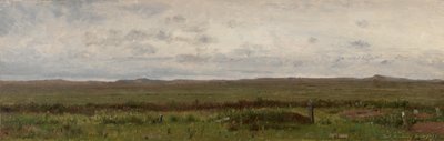Utazók sírjai, Fort Kearny, Nebraska, 1866. alkotó: Worthington Whittredge