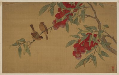 Madarak és gyümölcsök alkotó: Wu Zhang