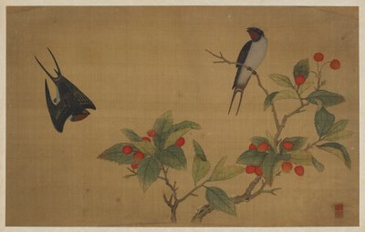 Madarak és gyümölcsök alkotó: Wu Zhang