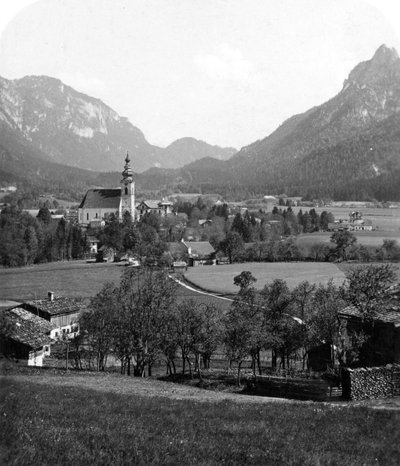 Bad Reichenhall és Grossgmain, Németország és Ausztria, 1900-as évek. alkotó: Wurthle and Sons