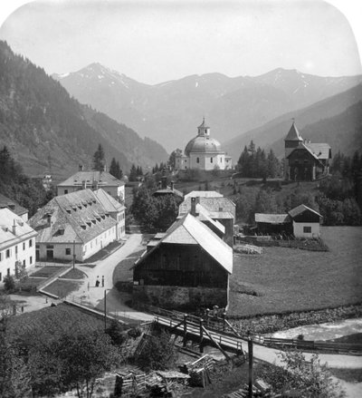 Böckstein, Salzburg, Ausztria, 1900-as évek. alkotó: Wurthle and Sons