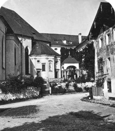 St Wolfgang, Salzkammergut, Ausztria, 1900-as évek. alkotó: Wurthle and Sons