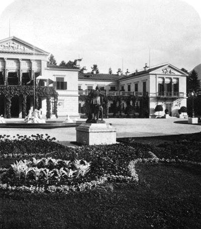 A Kaiservilla, Bad Ischl, Salzkammergut, Ausztria, 1900-as évek. alkotó: Wurthle and Sons
