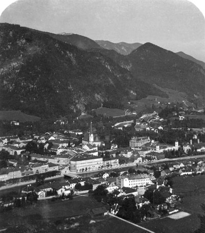 Trauntal-völgy, Bad Ischl közelében, Salzkammergut, Ausztria, 1900-as évek. alkotó: Wurthle and Sons